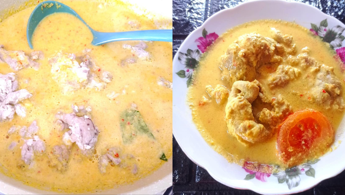 otak lembu masak lemak
