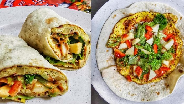 resepi wrap telur
