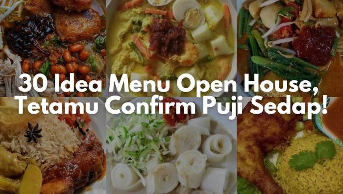 menu open house