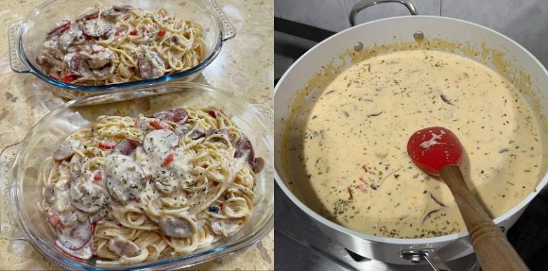 Resepi Spaghetti Carbonara Versi Express, Campak-Campak Dah Siap!