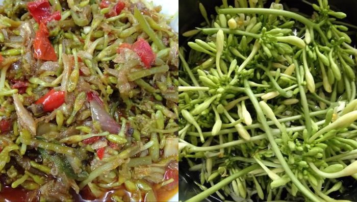 bunga betik tumis
