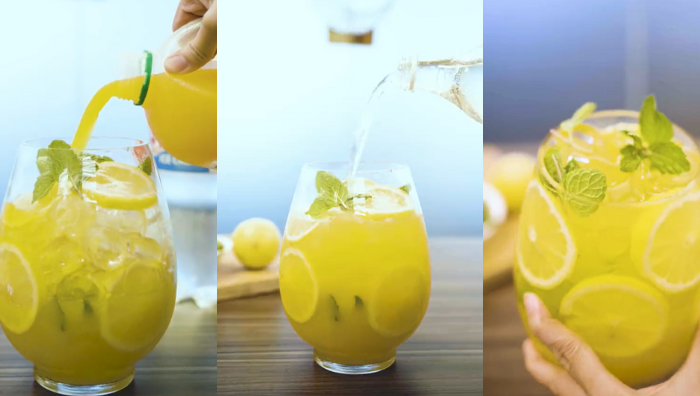 jus oren soda