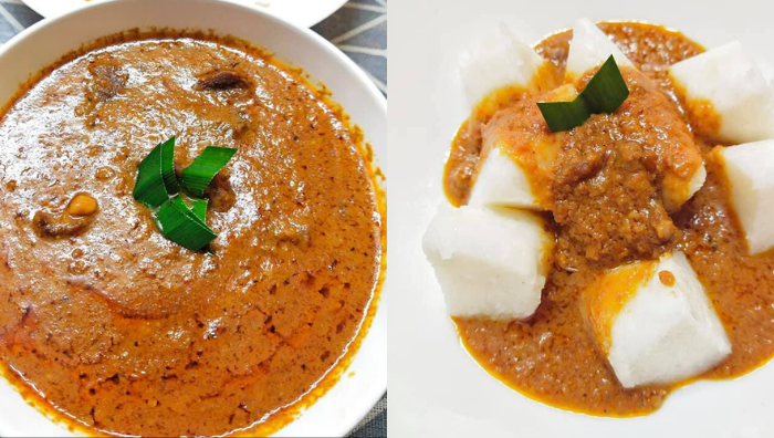 kuah kacang berdaging