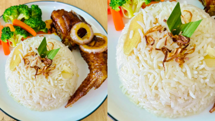 nasi pandan tumis