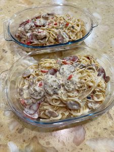 Resepi Spaghetti Carbonara Versi Express, Campak-Campak Dah Siap!