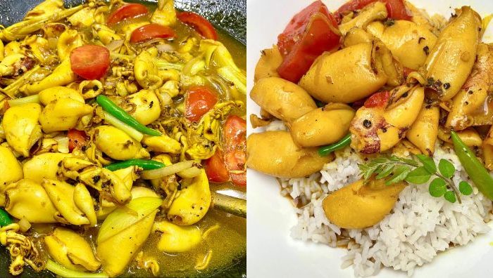 sotong masak lada hitam