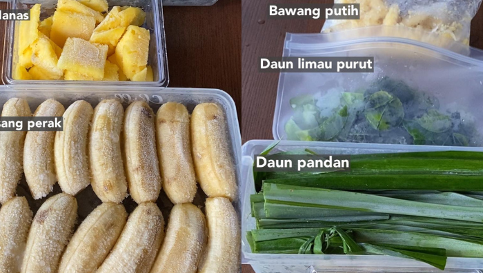 tip bekukan buah