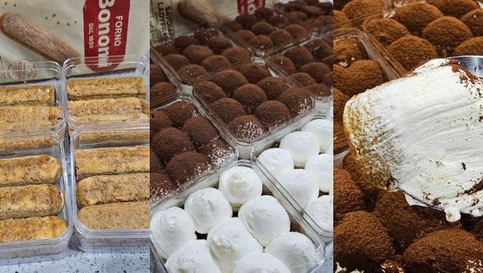 tiramisu dessert box