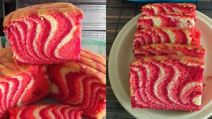 kek minyak red velvet