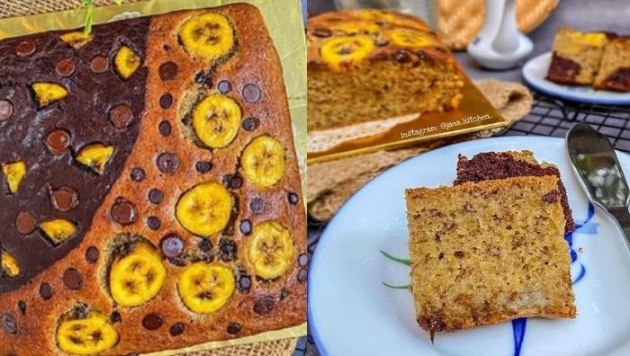 kek pisang dua benua