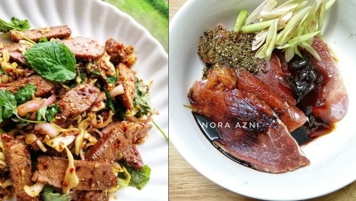 kerabu daging pedas