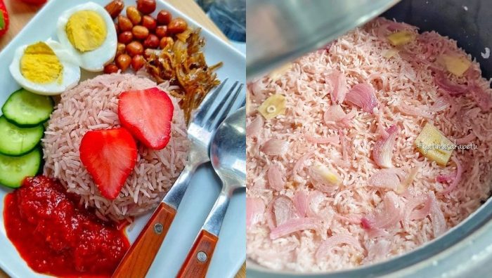nasi lemak strawberry