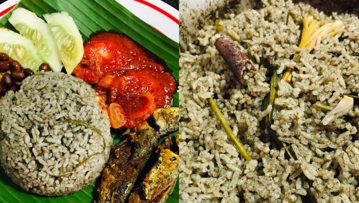 nasi lemuni sambal udang