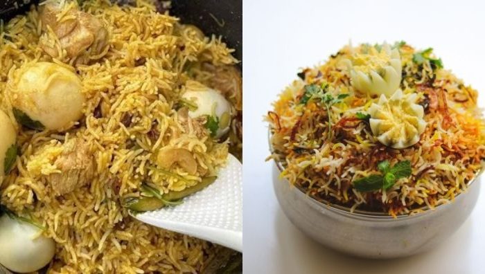 briyani ayam telur rebus