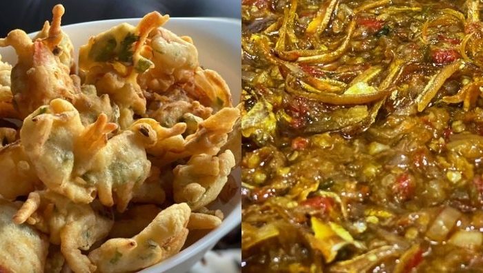 cucur ketam sambal hijau