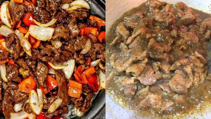 daging black pepper