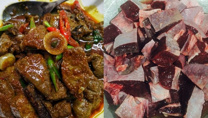 hati lembu masak pengantin