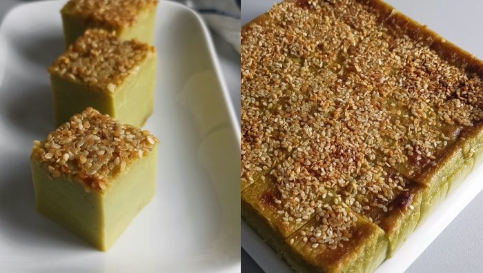 resepi kuih bingka pandan