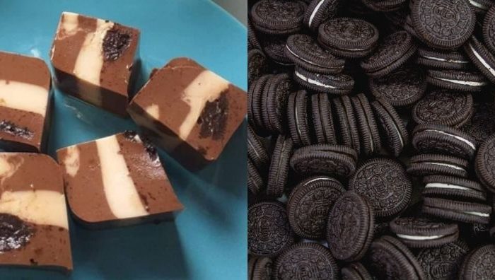 puding milo oreo