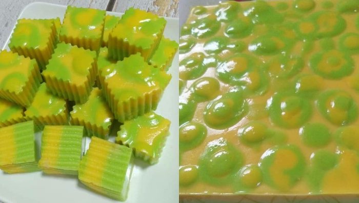 puding roti durian
