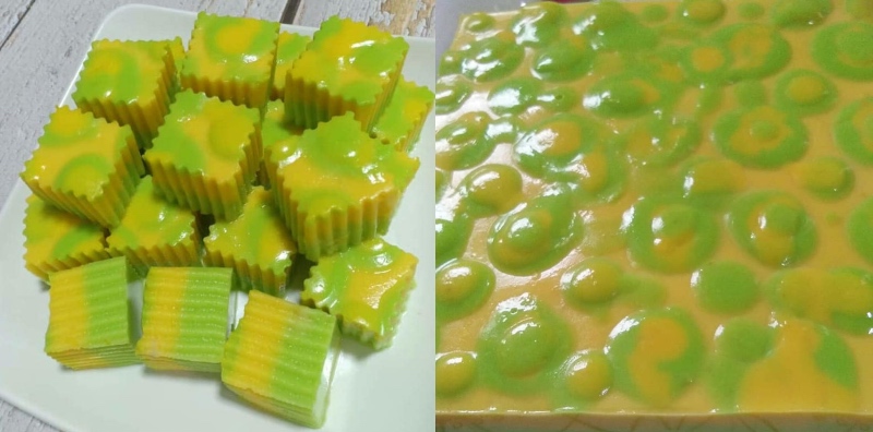 puding roti durian