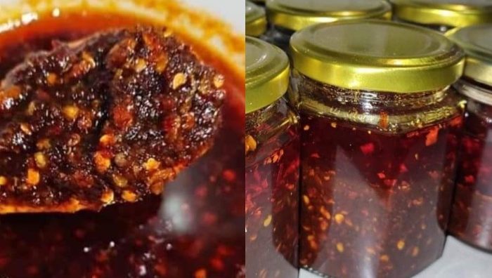 resepi chili oil