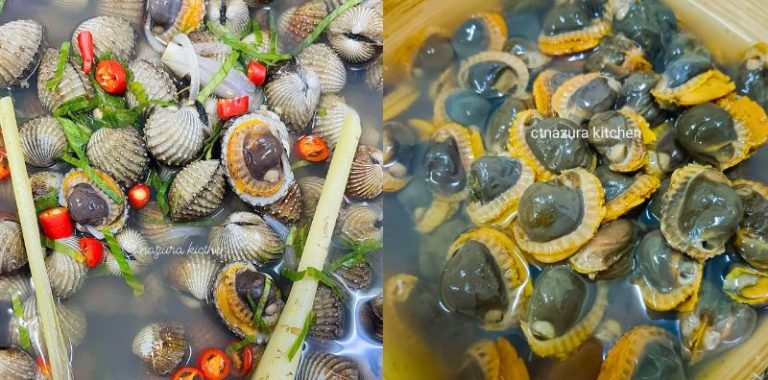 Kerang Rebus Gemuk & Tak Kecut, Ikut Cara ini Elok Kejadiannya!