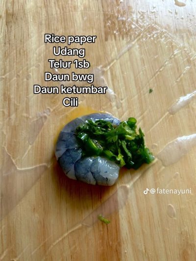 resepi rice paper