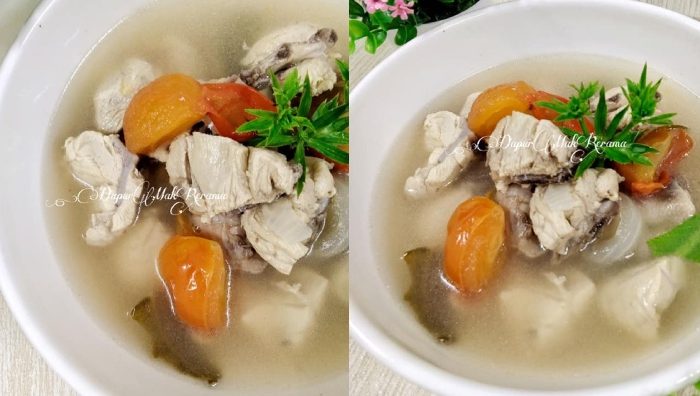 resepi tomyam putih simple