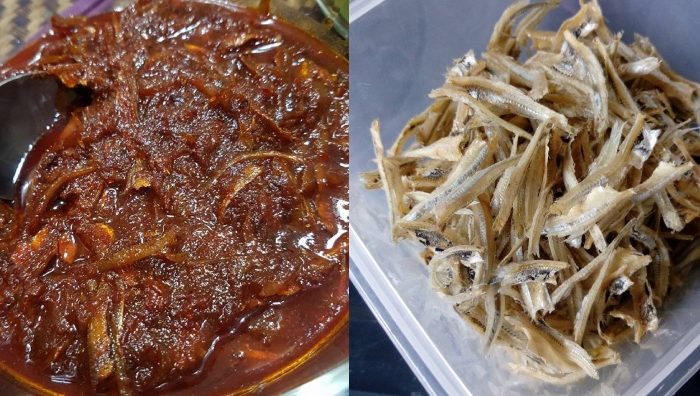 sambal ikan bilis simple
