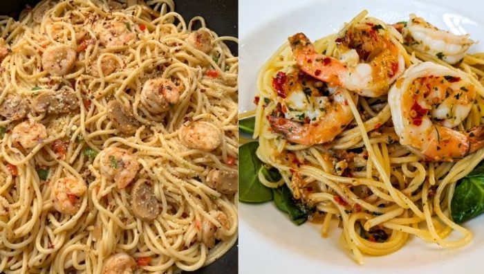 spageti aglio olio