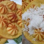 Resipi Kuih Apam Lambung Telur, Sedap Makan Dengan Kelapa Parut