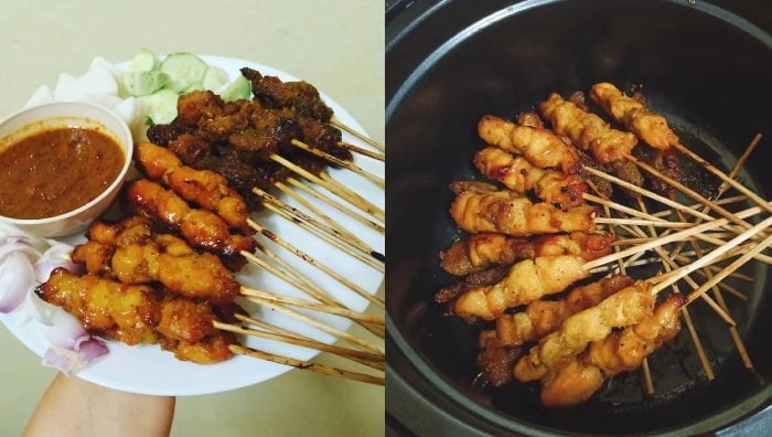 cara buat sate ayam