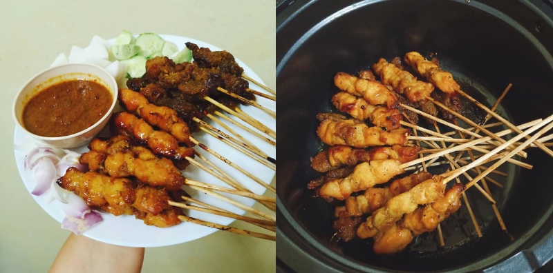 cara buat sate ayam