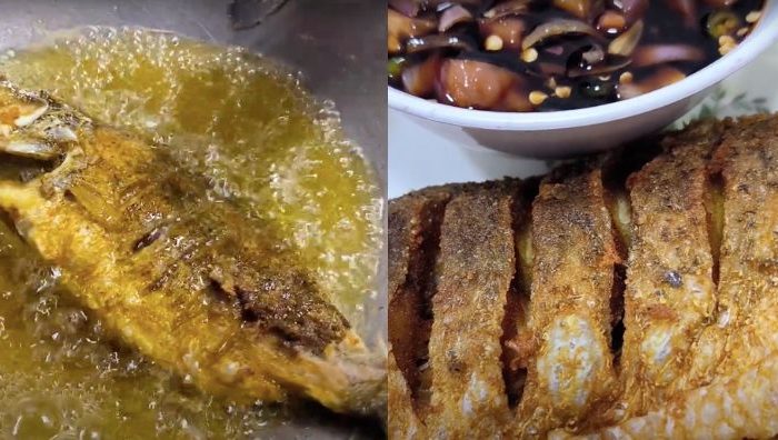 cara goreng ikan siakap