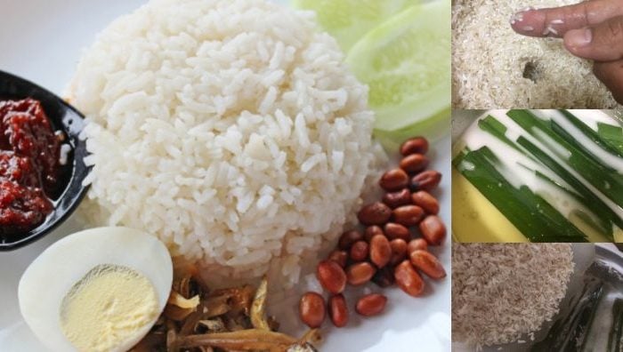 cara masak nasi lemak