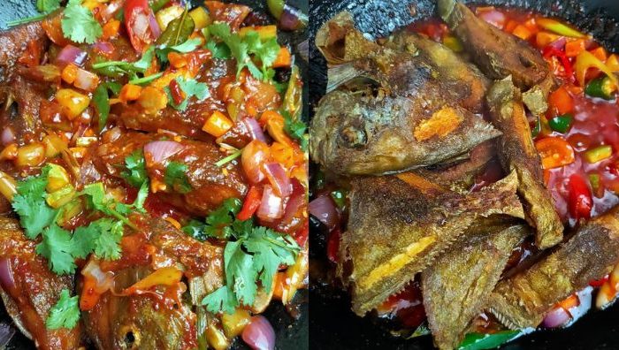 ikan bawal masam manis