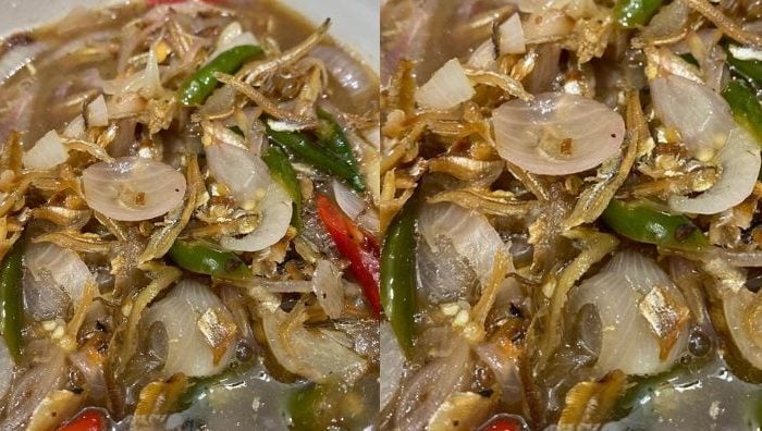 masak asam ikan bilis