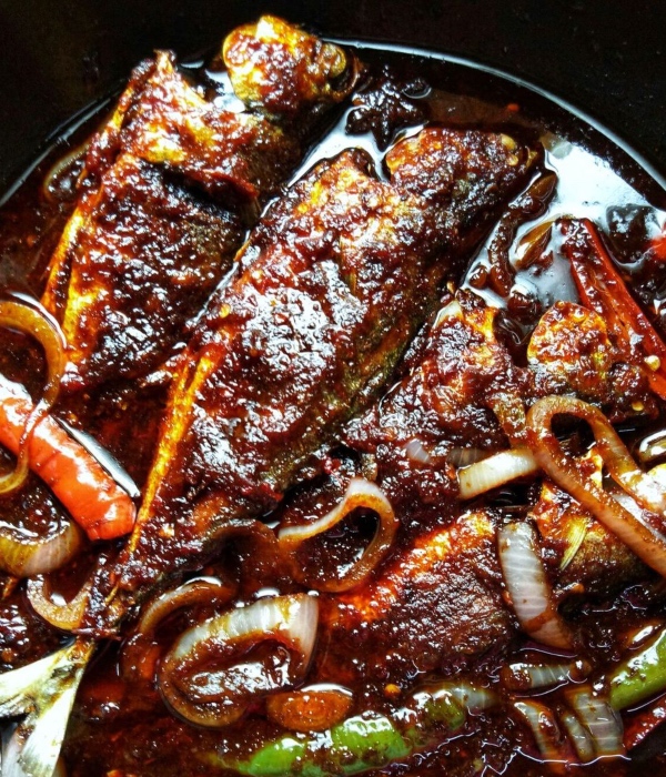 ikan cencaru masak kicap