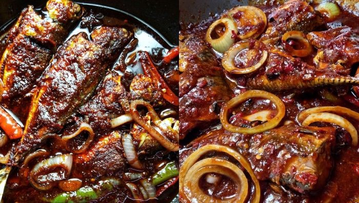 ikan cencaru masak kicap