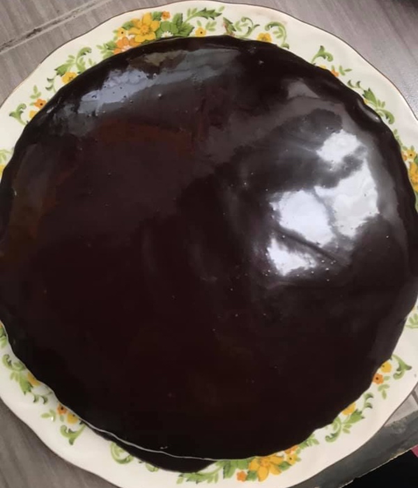 kek coklat kukus