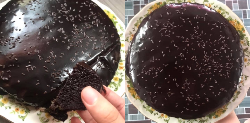 Kek Coklat Kukus Moist, Guna Cara Ini Pasti Tak Melekat Pada Loyang