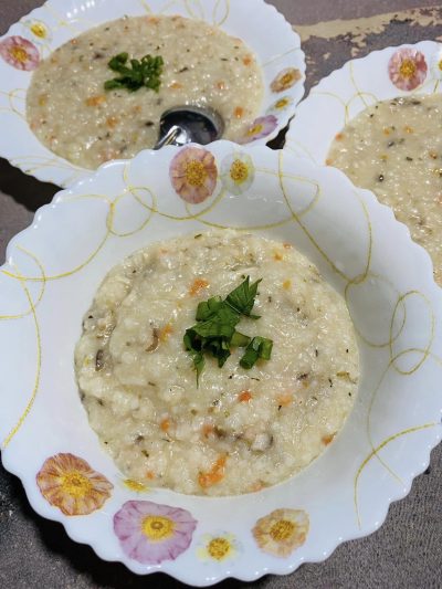 resepi bubur nasi