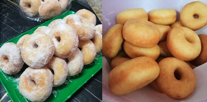 resipi donut kampung