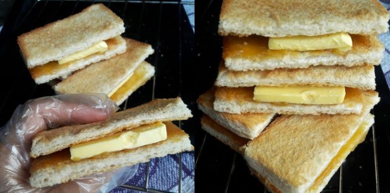Roti Bakar Kaya Butter Ala Kopitiam, Guna 3 Bahan Tapi Rasa Mewah!