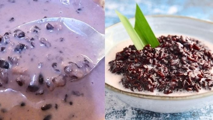 tip bubur pulut hitam