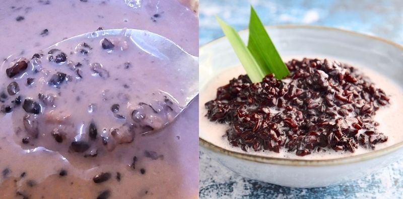 tip bubur pulut hitam