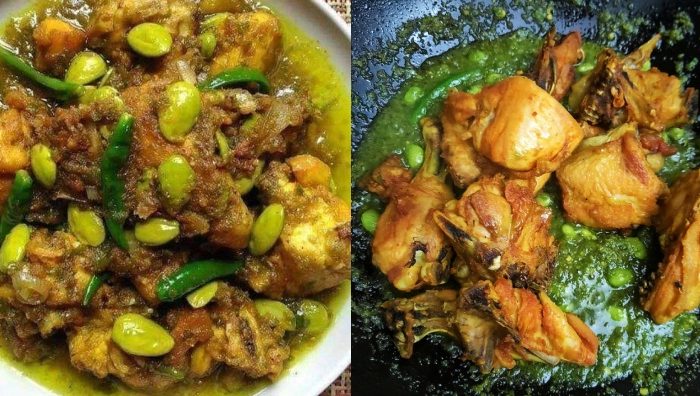 ayam sambal hijau