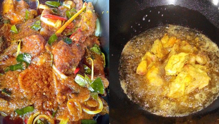 ayam tumis