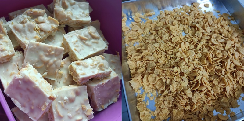 biskut cornflakes